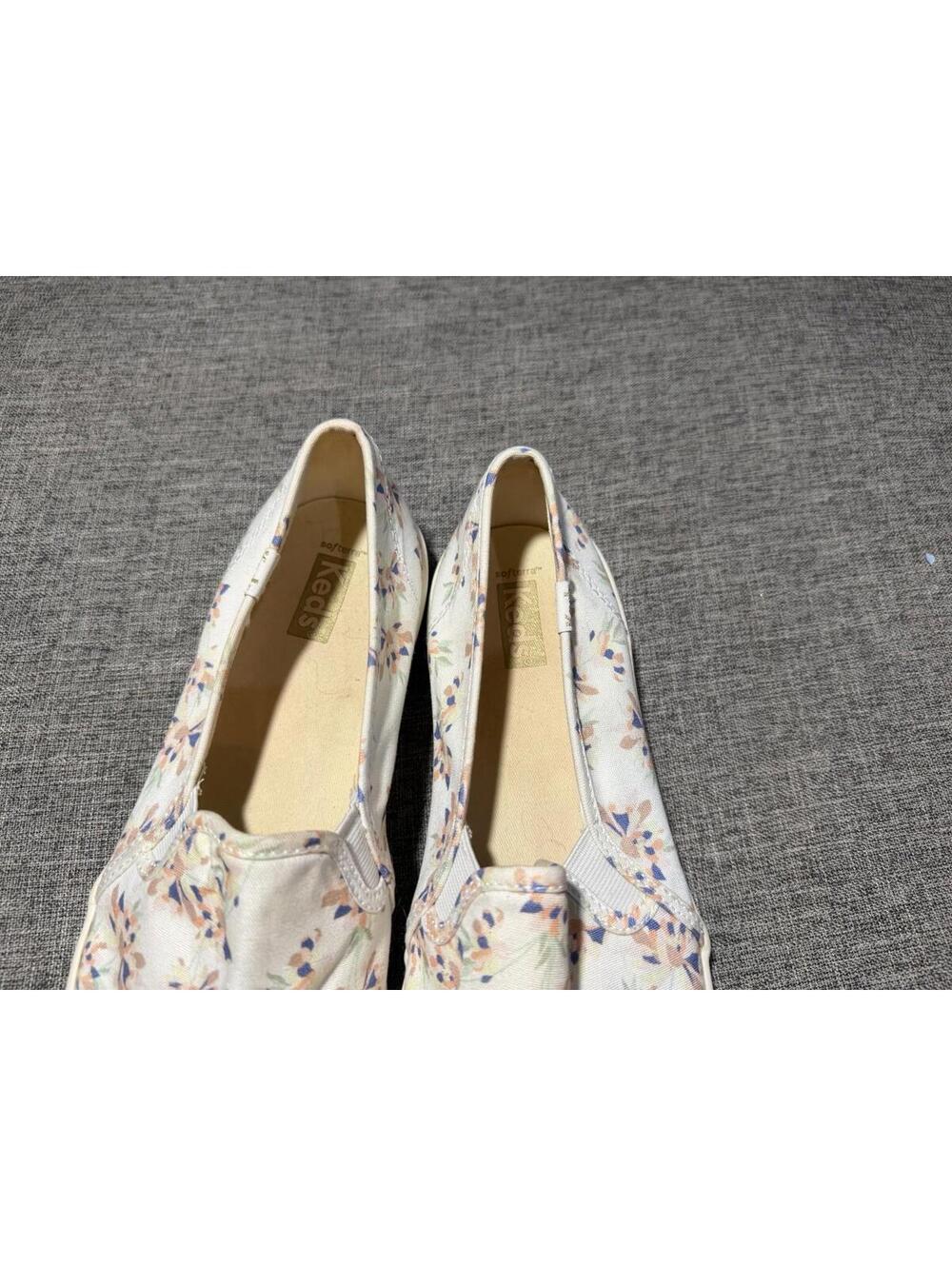 Keds Womens Double Decker Slip On Sneakers Womens Size 10 Floral - Picture 8 of 8